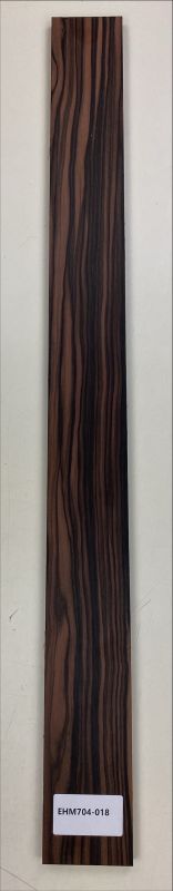 Fretboard Makassar Ebony 720x72x10mm Unique Piece #018